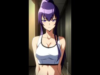 saeko busujima - tik-tok animation; 3d sex porno hentai; (by @ai animeworld) [highschool of the dead]